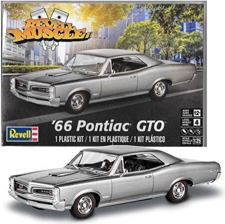 Revell Maket Model Kit 66 Pontiac Gto 14479