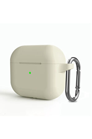 Uyumlu Airpods 3. Nesil Uyumlu Silikon Koruma Kılıf Pembe