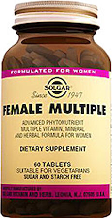 Solgar Female Multiple 60 Tablet