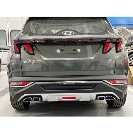 Hyundai Tucson Ön Arka Tampon Koruması  2021+ Uyumlu