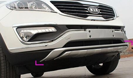 Kia Sportage Ön Tampon Koruması  2010-2015 Arası Uyumlu