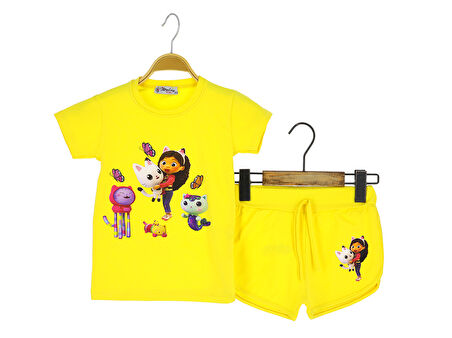 Kız Çocuk Şortlu Takım