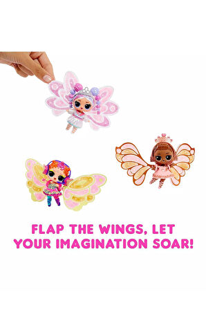 Seçtim Aldım L.o.l. Surprise Fairies Serisi Bebek – 7 Sürprizli Kanatlı Koleksiyon Figürü