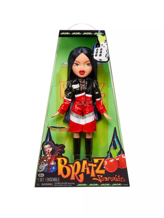 Bratz Scorchin Jade Bebek 25 cm Alev Desenli Botlu Koleksiyon Figürü