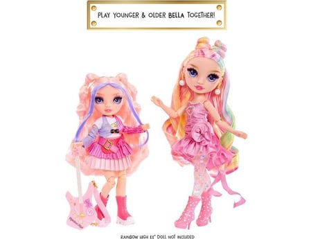 Rainbow High Jr High Rock Grubu Moda Bebek Serisi – Skyler, Sunny, Bella ve Amaya, Müzik Aksesuarlar