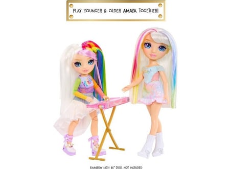 Rainbow High Jr High Rock Grubu Moda Bebek Serisi – Skyler, Sunny, Bella ve Amaya, Müzik Aksesuarlar