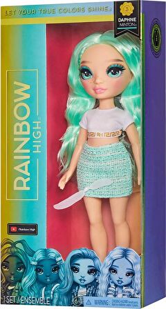 Ceren Rainbow High Daphne Minton Moda Bebeği Mint Yeşili