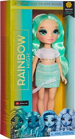 Ceren Rainbow High Daphne Minton Moda Bebeği Mint Yeşili