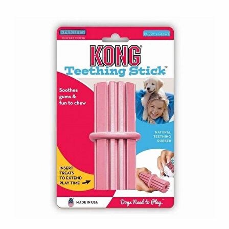 Kong Teething Stick Diş Temizliği Sağlayan Çok Amaçlı Yavru Köpek Oyuncağı M