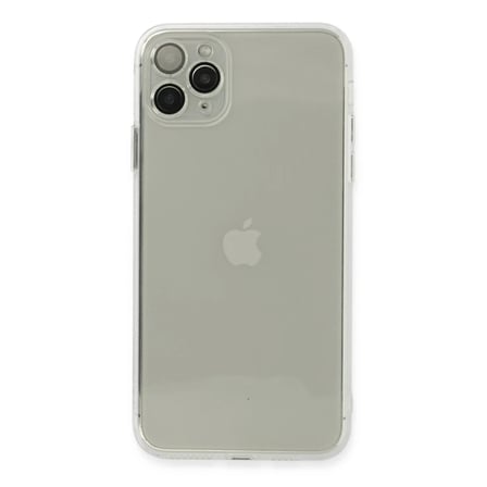 Apple iPhone 11 Pro Max Kılıf Fly Lens Silikon - Şeffaf
