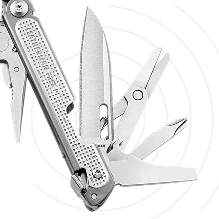 Leatherman Free P4 Multitool Yetişkin, Gri, Tek Beden