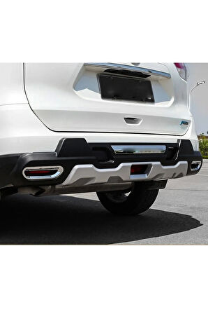 Nissan Xtrail Ön Arka Tampon Koruması  2014-2016 arası uyumlu