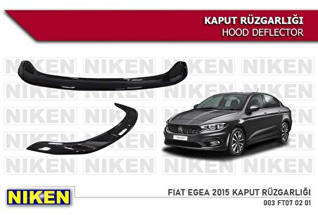 Fiat Egea Kaput Rüzgarlığı Koruyucu 2015 sonrası