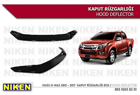 Isuzu Dmax Kaput Rüzgarlığı Koruyucu 2012-2017 arası