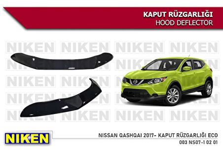 Nissan Qashqai Kaput Rüzgarlığı Koruyucu 2017 sonrası
