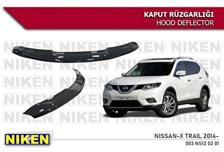 Nissan Xtrail Kaput Rüzgarlığı Koruyucu 2014 sonrası