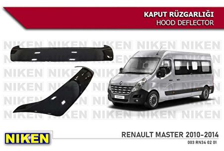 Renault Master Kaput Rüzgarlığı Koruyucu 2010-2014 arası