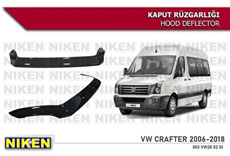 Vw Crafter Kaput Rüzgarlığı Koruyucu 2006-2018 arası