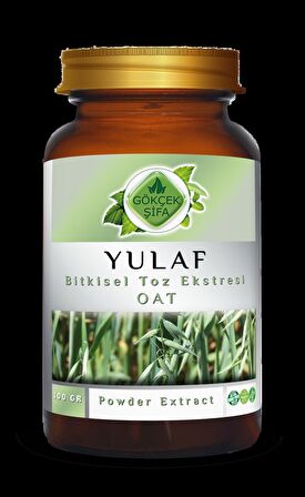 Yulaf Toz Ekstresi 100 Gr. Cam Kavanoz