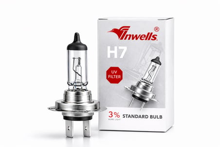 Inwells H7 12V 55W Standart Oto Ampulü - Far ve Sis Ampulü - 1 Adet