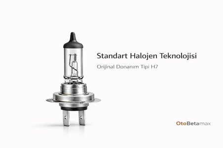 Inwells H7 12V 55W Standart Oto Ampulü - Far ve Sis Ampulü - 1 Adet