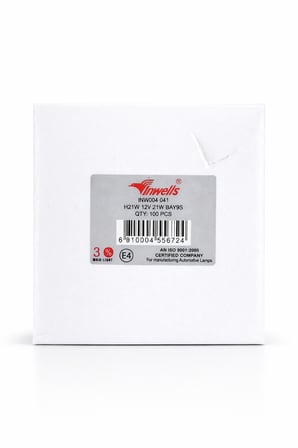 Inwells H21W 12V 21W Standart Oto Ampulü - Sinyal, Geri Vites, Stop Lambası - 1 Adet