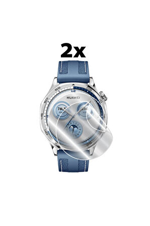 Huawei Watch Gt 5 46 Mm Ile Uyumlu Hydrogel Ekran Koruyucu 2 Adet
