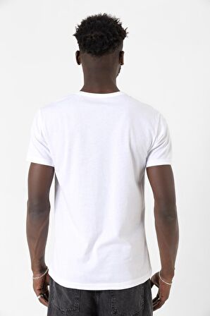 Brothers For Life Beyaz Erkek Bisikletyaka Tshirt