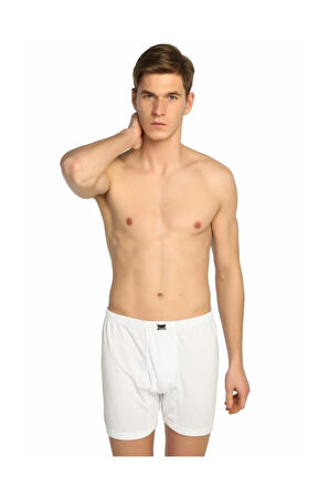 Erkek 12'li Paket Renkli Ribana Arjantin Boxer - 0111