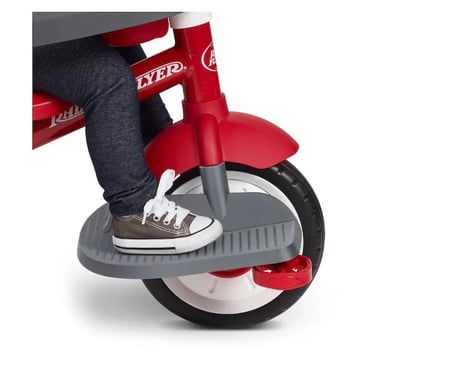 Radio Flyer 4'ü 1 Arada Çocuk Bisikleti ve Üç Tekerlekli Bisiklet - Kırmızı