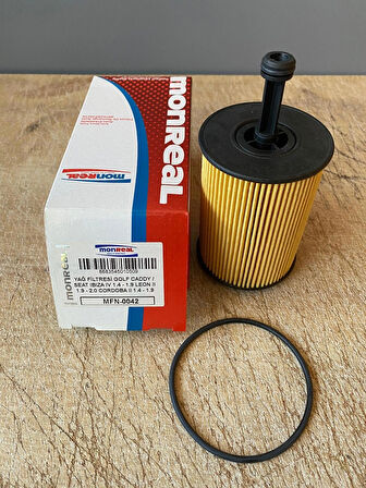 Monreal MFN-0042 Yağ Filtresi Caddy İbiza IV 1.4-1.9 Leon II 1.9-2.0 Cordoba 1.4-1.9 Audi A2-A1 68001297AA