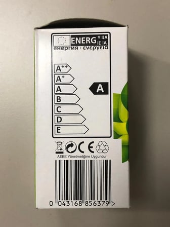 8 ADET GENERAL  ELK. E-14  8W=43W  470 LÜMEN 2700 KELVİN SARI TASARRUFLU LAMBA