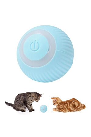Akıllı Kedi Topu, Kendinden Hareketli Kedi Oyuncağı, Interaktif Kedi Köpek Topu, Kedi Topu