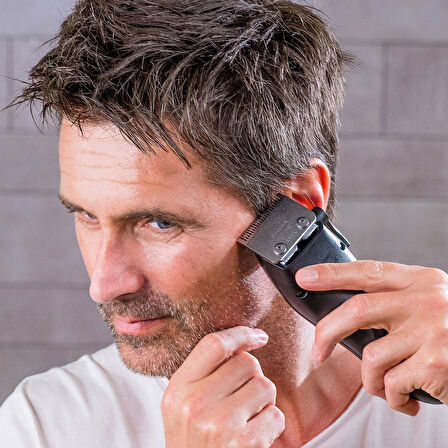 Wahl 79600 Li Premium Siyah Kablolu/Kablosuz Saç Sakal Kesme Makinesi 79600-3116