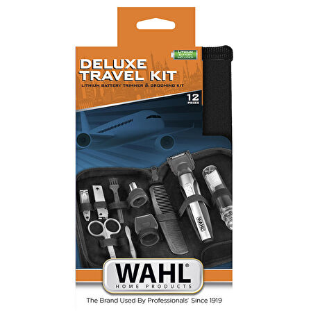 Wahl 5604 Deluxe Travel Pilli Seyahat Bakım Kiti 5604-616