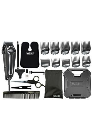 Wahl 79602-201 Elite Pro 10 Başlıklı Kablolu Kuru Saç-Sakal Çok Amaçlı Tıraş Makinesi 