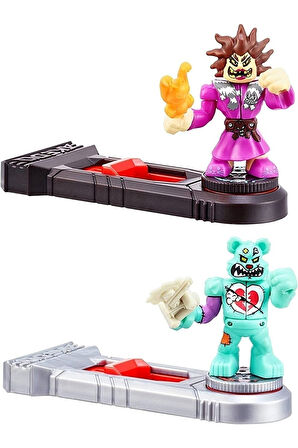 Akedo Seri 2 2'li Paket - Madame Furball Vs Epic Shreddy Oyuncak Akedo Dövüş Oyun Seti Akedo Figür