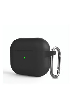 Uyumlu Airpods 3. Nesil Uyumlu Silikon Koruma Kılıf Pembe