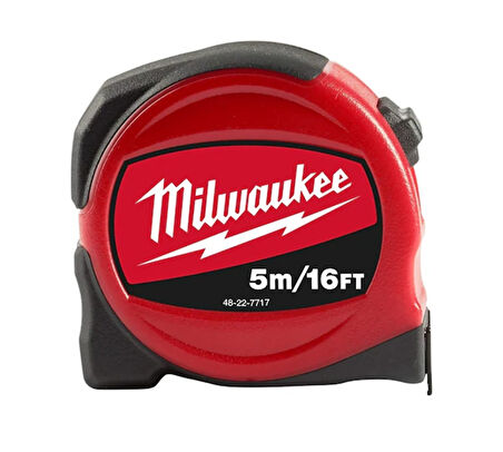 Milwaukee Şerit Metre Slimline 5m/25mm 16 inç T48227717