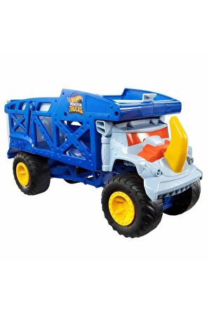 Hot Wheels Monster Trucks Rhino Taşıyıcı Kamyon Hot Wheels Canavar Kamyon