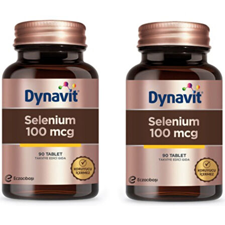 Dynavit Selenium 100MCG 90 Tablet - 2 Adet