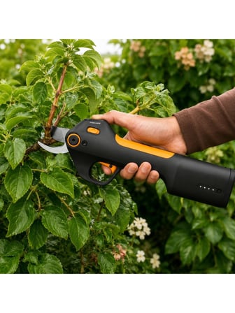 Fiskars Akülü Budama Makası Bypass M Batarya Dahil 1082297