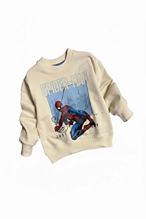 Örümcek Adam Mavi Renk Erkek Çocuk Eşofman Takım