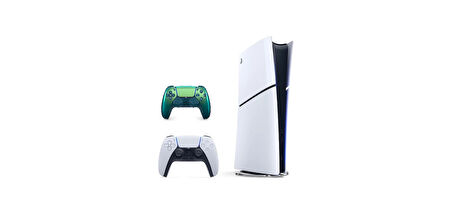 Sony Playstation 5 Slim Digital Edition ( CFI-2016 AVRUPA VERSİYON ) İthalatçı Garantili + 2.Dualsense YEŞİL 