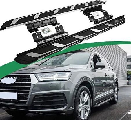 Audi Q5 yan basamak koruma 2017+ oem tip