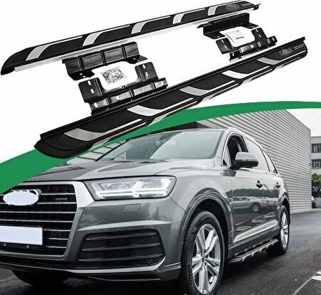 Audi Q7 yan basamak koruma 2015+ oem tip