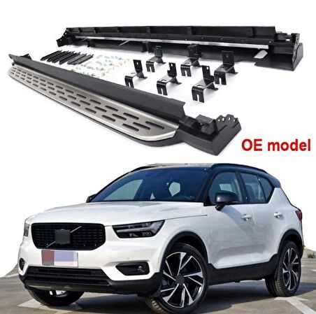 Volvo Xc60 siyah yan basamak 2018 sonrası oem model