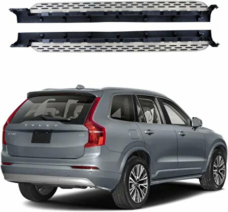 Volvo Xc90 siyah yan basamak 2018 sonrası oem model