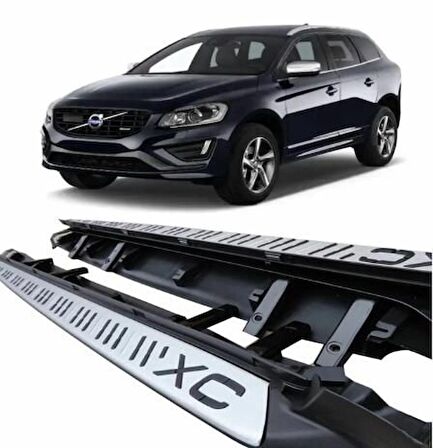 Volvo xc60 makyajlı yan basamak koruma 2015-2018 oem tip