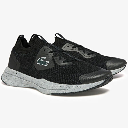 Lacoste SPORT Run Spin Eco Erkek Siyah Sneaker